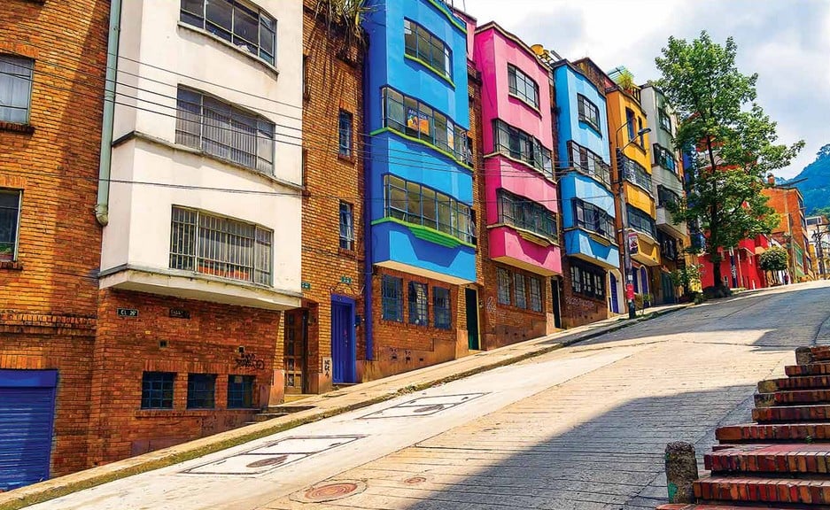 Conhecer o bairro La Macarena em Bogotá