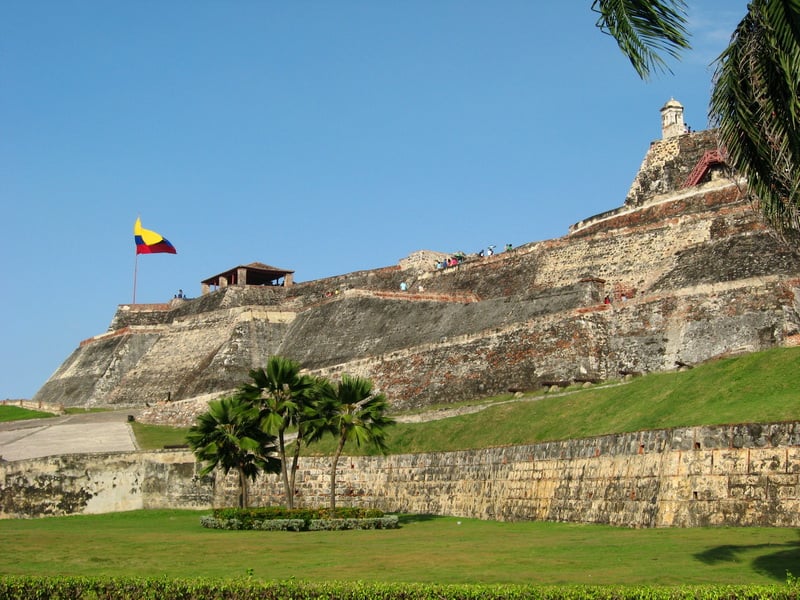 O Que Fazer Em Cartagena das Índias: Ir ao Castelo San Felipe de Barajas em Cartagena das Índias