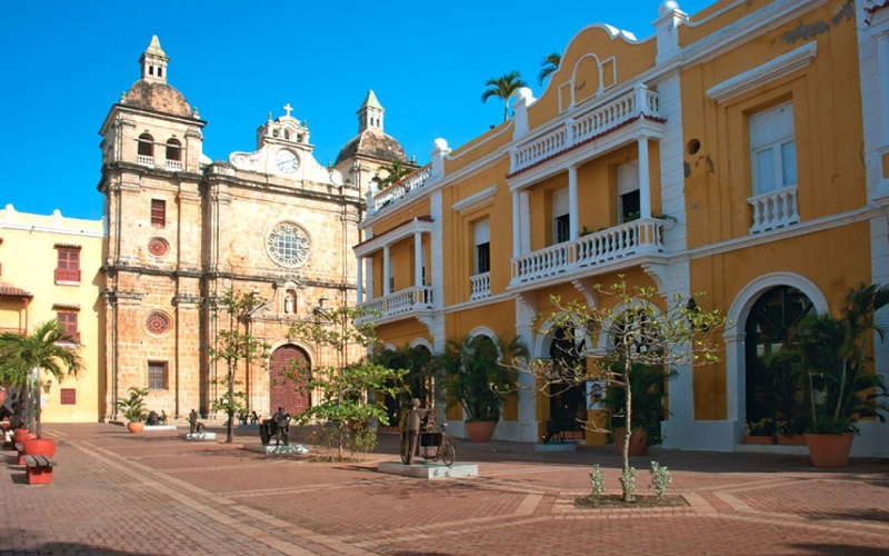 Cidade Amuralhada em Cartagena