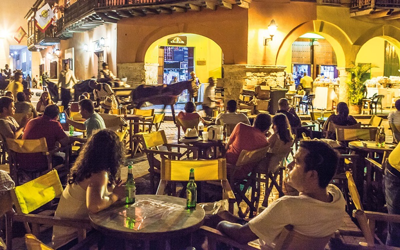 Noite em Cartagena - Getsemaní