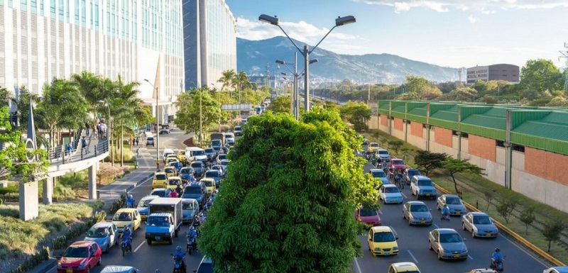 Carros na Colômbia