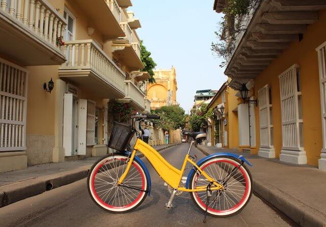 Bicicleta em Cartagena