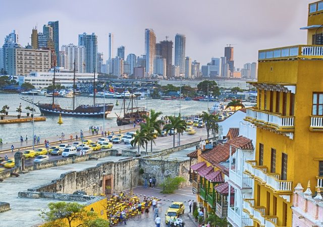 Remessas internacionais para Cartagena