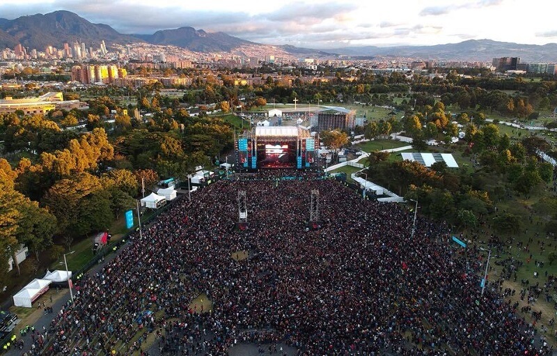 Festival Rock al Parque em Bogotá
