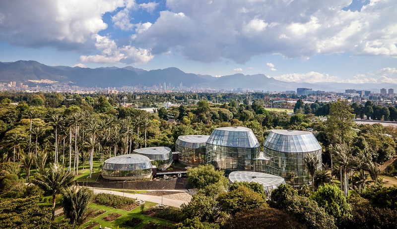 Jardim Botânico em Bogotá