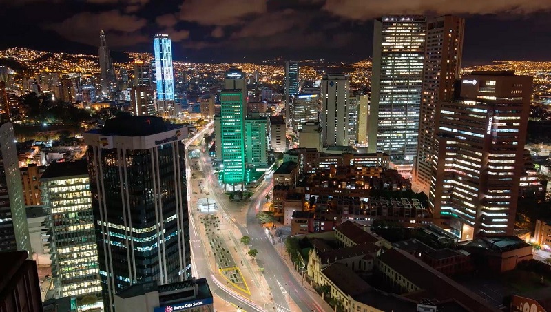 Vida noturna em Bogotá