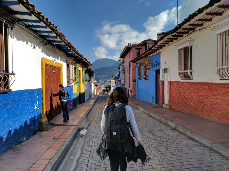 Turista em Bogotá