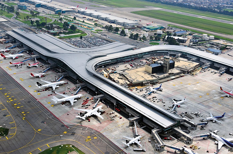 Aeroporto de Bogotá - Terminais