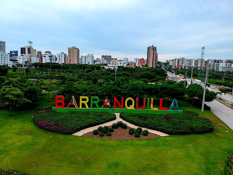 Letreiro de Barranquilla