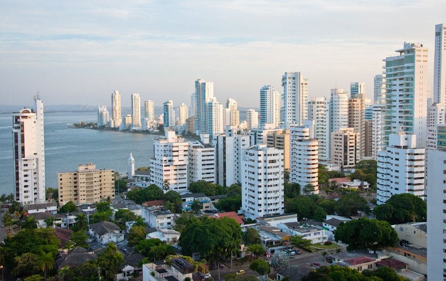 Explorar Bocagrande em Cartagena das Índias