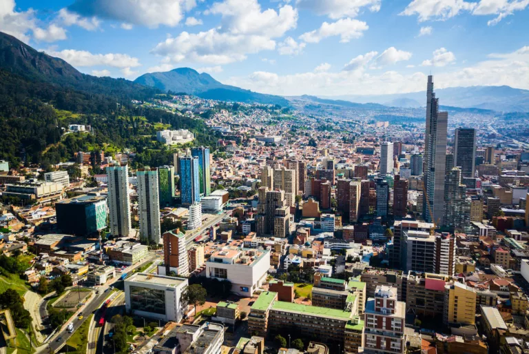 Mapa turístico de Bogotá