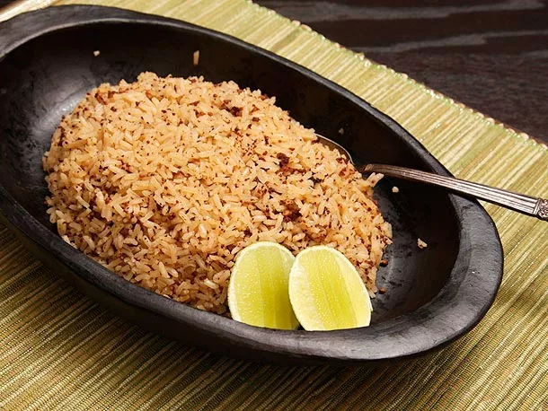 Arroz de coco na Colômbia