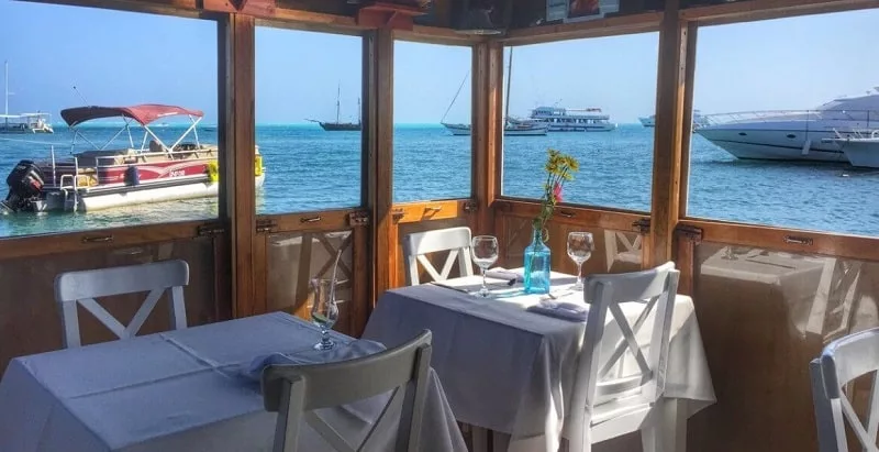 Restaurante em San Andrés