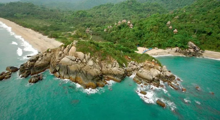 Parque Nacional Natural Tayrona na Colômbia