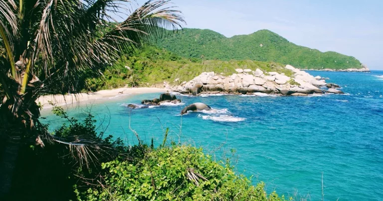 Playa Taganga na Colômbia