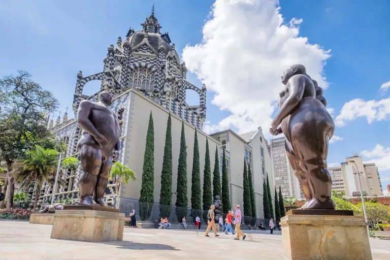 Plaza Botero em Medellín