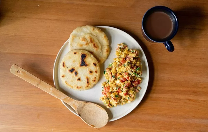 Tour do café da manhã colombiano em Bogotá