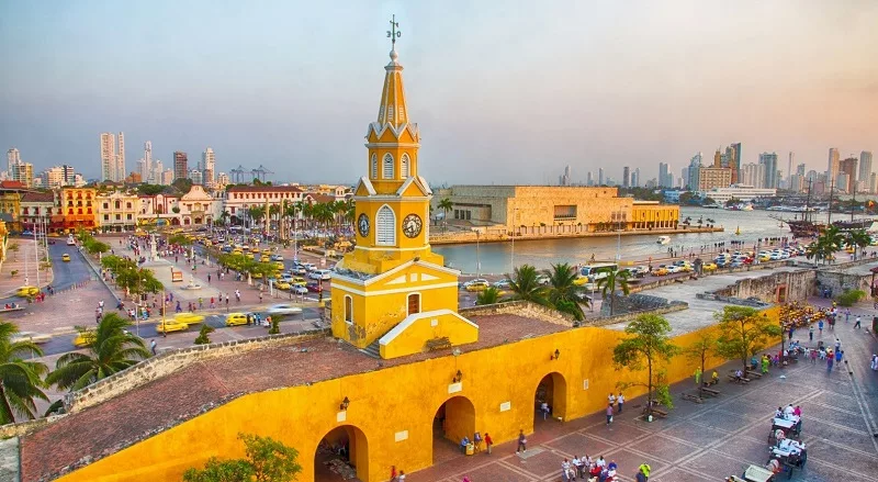 Cidade Amuralhada em Cartagena