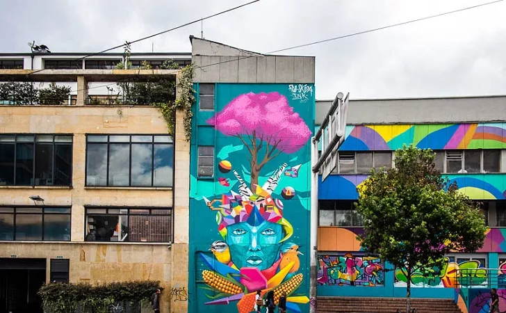 Tour da arte de rua em Bogotá