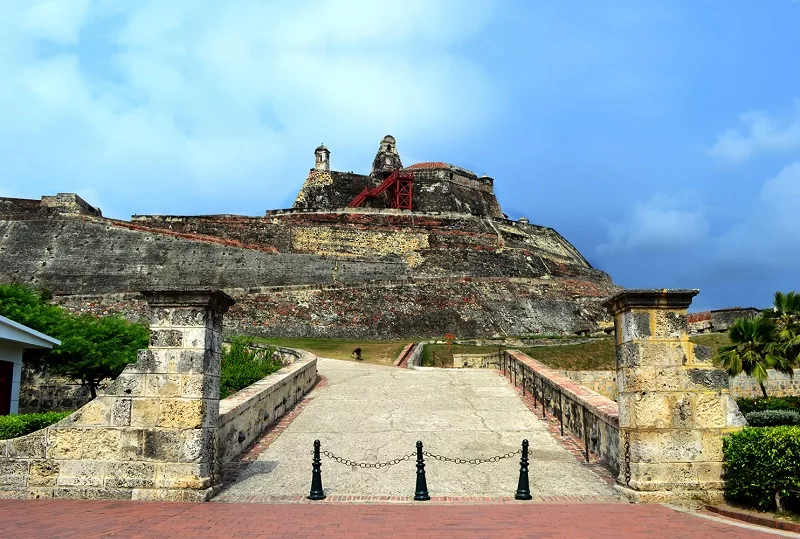 Castelo San Felipe de Barajas em Cartagena