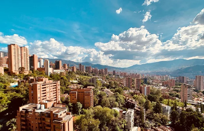 Bairro El Poblado em Medellín