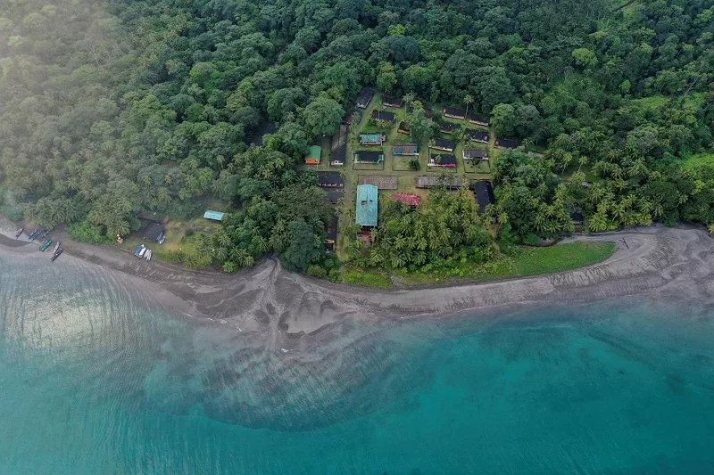 Ilha de Górgona na Colômbia