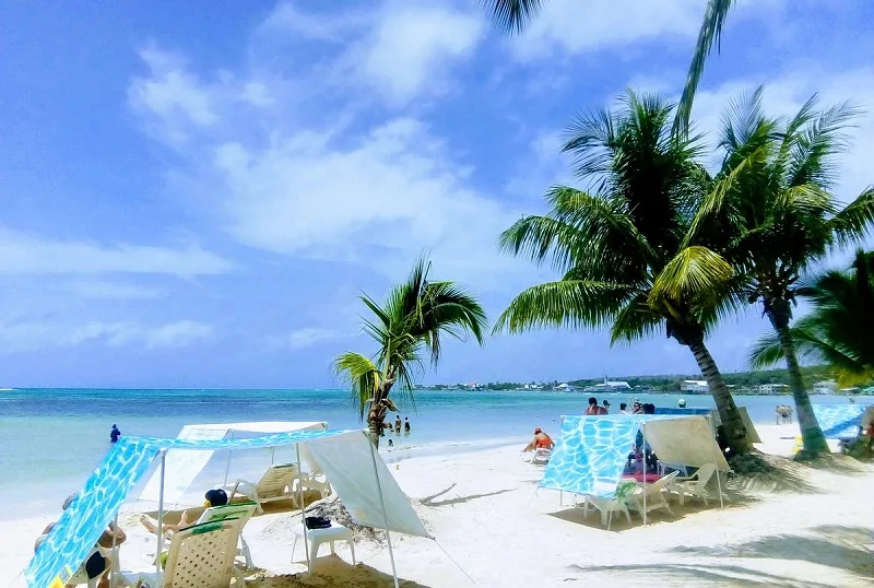 Praia Cocoplum em San Andrés na Colômbia